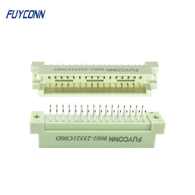 PCB Eurocard Connector 3 ردیف 32P اتصال دهنده نر عمودی DIN41612