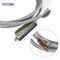 خروجی روکش فلزی 90 درجه یا 45 درجه RJ21 IDC Cable Assembly