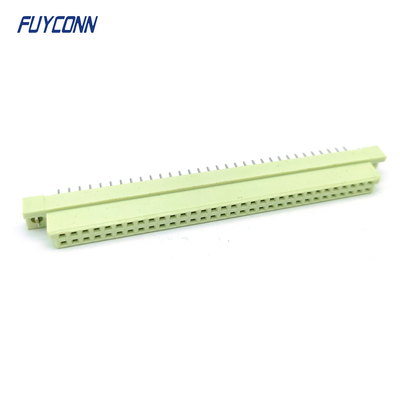 DIN41612 فابریکه اتصال 2 ردیف 2*32P 64P PCB زنانه 41612 اتصال W / Harpoon