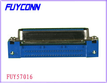 DDK 36 Pin Centronic PCB R / A اتصال دهنده چاپگر مردانه با Z Bracket Certified UL