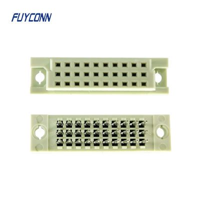 پین بدون لحیم زن کانکتور یوروکارد 3 ردیف 3x10pin 20pin 30pin DIN41612