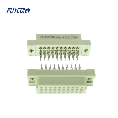 پین بدون لحیم زن کانکتور یوروکارد 3 ردیف 3x10pin 20pin 30pin DIN41612