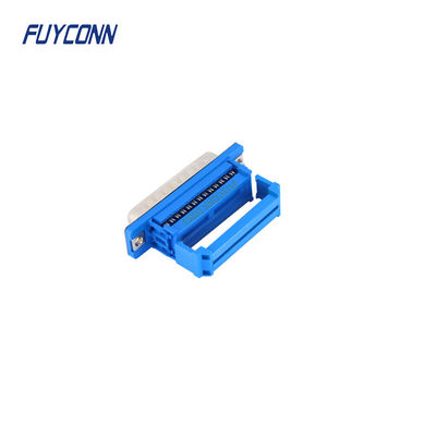 25Pin IDC ربن کانکتور مرد Crimping نوع ربن D-SUB کانکتور