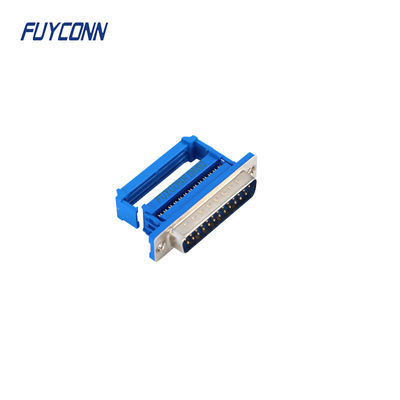25Pin IDC ربن کانکتور مرد Crimping نوع ربن D-SUB کانکتور