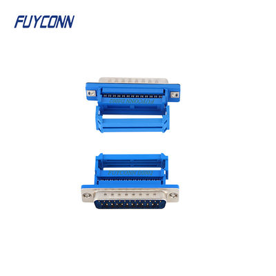 25Pin IDC ربن کانکتور مرد Crimping نوع ربن D-SUB کانکتور