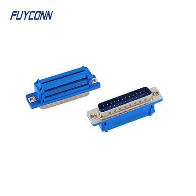 25Pin IDC ربن کانکتور مرد Crimping نوع ربن D-SUB کانکتور