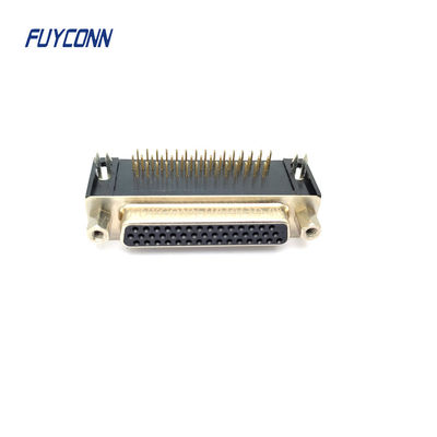 اتصال دهنده D-SUB PCB با چگالی بالا و زاویه راست 15 / 26 / 44 / 62 پین اتصال دهنده DB زنانه