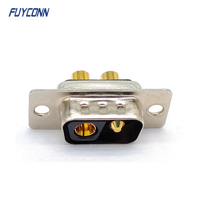 2V2 D-SUB کنتاکتور برق، سولدر مرد 2pin DB کنتاکتور