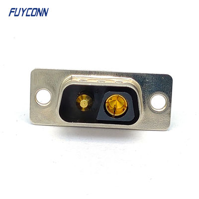 2V2 D-SUB کنتاکتور برق، سولدر مرد 2pin DB کنتاکتور