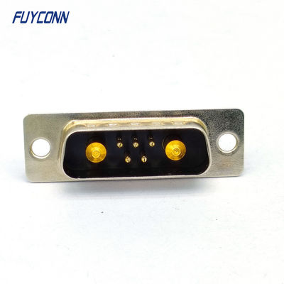7W2 Power DB Connector، 7Pin D-SUB مرد کنتاکتور قدرت بالا