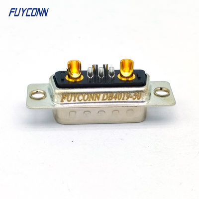 7W2 Power DB Connector، 7Pin D-SUB مرد کنتاکتور قدرت بالا