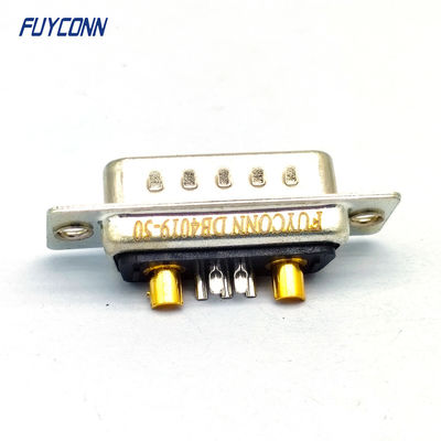 7W2 Power DB Connector، 7Pin D-SUB مرد کنتاکتور قدرت بالا