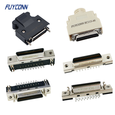 36pin SCSI Servo Connector PCB Solder Cup IDC Crimp عرضه کننده کانکتور 1.27 میلی متر