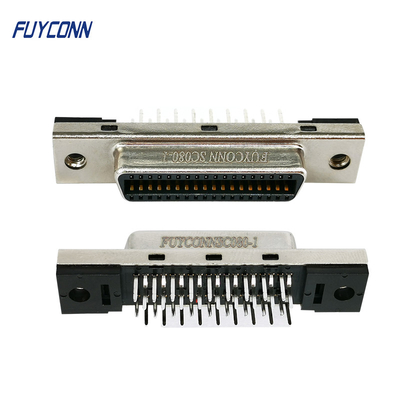 36pin SCSI Servo Connector PCB Solder Cup IDC Crimp عرضه کننده کانکتور 1.27 میلی متر