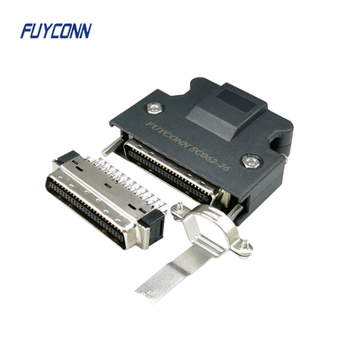 SCSI MDR Connector PCB Solder Cup IDC Crimp 1.27mm 50pin Connector چین