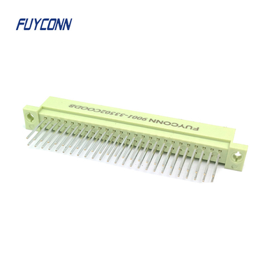 2 * 25 پین 50 پین DIN 41612 کانکتور W / 15mm ترمینال های یورو کانکتور مرد پلاگین