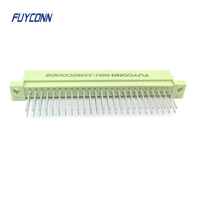 2 * 25 پین 50 پین DIN 41612 کانکتور W / 15mm ترمینال های یورو کانکتور مرد پلاگین