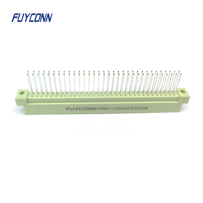 اتصال DIN41612 نر 15mm PCB مستقیم 2 ردیف 2 * 32 پین 64 پین اتصال یوروکارد