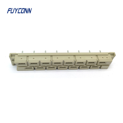 15Pin 5.08mm Connector PCB مستقیم زنانه 7+8 15P قدرت DIN41612 تامین کننده کانکتور