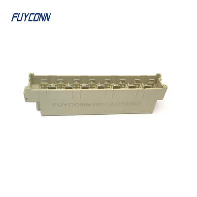 قدرت DIN41612 کانکتور PCB چین R / A 7 + 8 15Pin 5.08mm کانکتور مرد