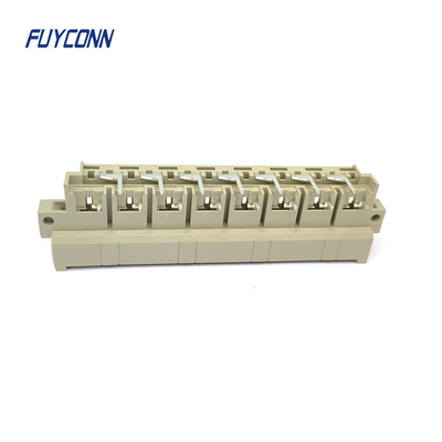 قدرت DIN41612 کانکتور PCB چین R / A 7 + 8 15Pin 5.08mm کانکتور مرد