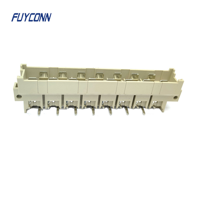 قدرت DIN41612 کانکتور PCB چین R / A 7 + 8 15Pin 5.08mm کانکتور مرد
