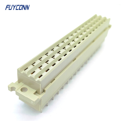 زنانه قدرت DIN41612 کانکتور PCB عمودی 3 * 16pin 48Pin 5.08mm Pitch Connector چین