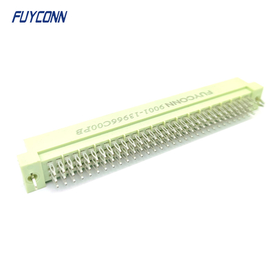 PCB Solderless 3 * 32P 96pin Euorcard تامین کننده مرد DIN41612 کانکتور W / Harpoon