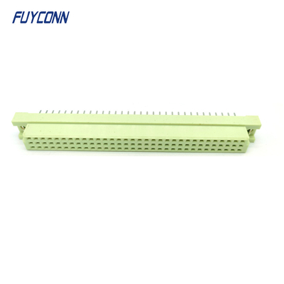 3 ردیف 96 پین ساده نوع DIN41612 کانکتور PCB مستقیم زنانه