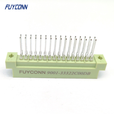 32Pin DIN41612 کانکتور مرد W / 15mm ترمینال 2 * 16P فشار پین 41612 کانکتور