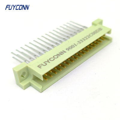 32Pin DIN41612 کانکتور مرد W / 15mm ترمینال 2 * 16P فشار پین 41612 کانکتور