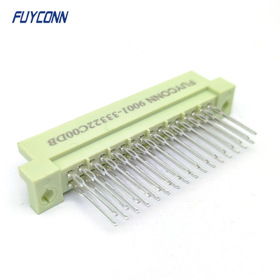 32Pin DIN41612 کانکتور مرد W / 15mm ترمینال 2 * 16P فشار پین 41612 کانکتور