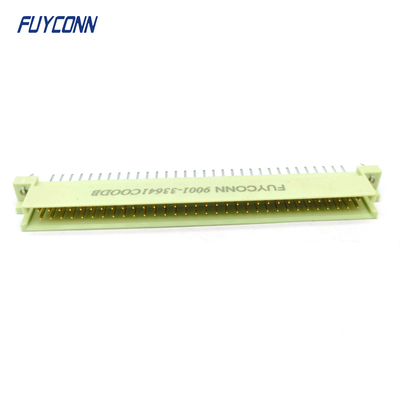 DIN41612 کانکتور مرد 64Pin PCB مستقیم 2 ردیف 2 * 32pin کانکتور یوروکارد W / Harpoon