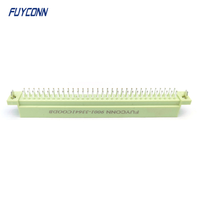 DIN41612 کانکتور مرد 64Pin PCB مستقیم 2 ردیف 2 * 32pin کانکتور یوروکارد W / Harpoon