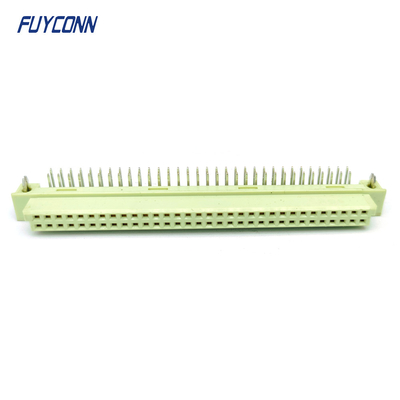کانکتور زاویه ای DIN41612 زنانه 2 ردیف 64Pin 264 DIN 41612 کانکتور PCB