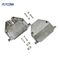 ISO9001 زیرپوش فلزی Backshell Zinc D برای اتصال 37P D Sub