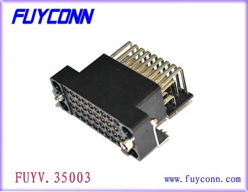 PCB V.35 کنتاکتور زاویه راست 34pin کنتاکتور روتر زنانه