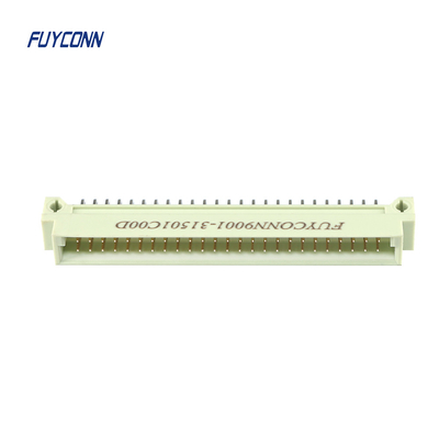 زن DIN41612 پین مطبوعاتی Eurocard کانکتور 3x32Pin 64P 96P 3 ردیف