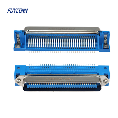 سوکت DIP 64 پین Mini Centronics کانکتور نری PCB زاویه راست