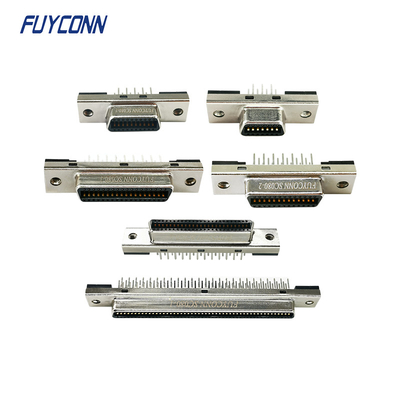 کانکتور PCB مستقیم SCSI 100pin 68pin 50pin 36pin 20pin 14pin Female
