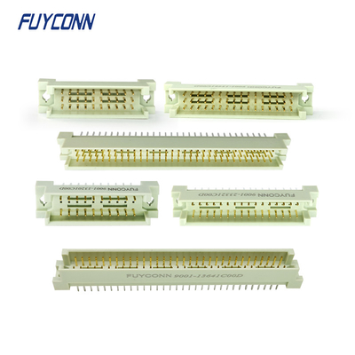 کانکتور 30 ​​پین 48 پین 96 پین 3 ردیف DIN 41612 کارت PCB عمودی مرد