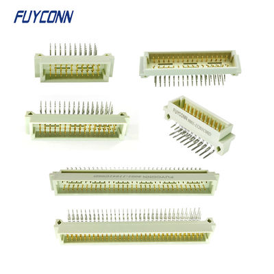 3Rows R/A 41612 کانکتور مرد 90 درجه زاویه راست PCB یوروکارت