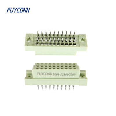پین بدون لحیم زن کانکتور یوروکارد 3 ردیف 3x10pin 20pin 30pin DIN41612