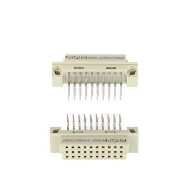 PCB زاویه راست 330S 41612 کانکتور 3x10P 30 پین کانکتور Eurocard زنانه