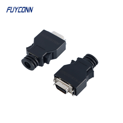 1.27 میلی متر SCSI 14 پین Mini D Ribbon کانکتور نر لحیم کاری