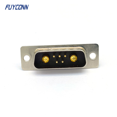 اتصالات D-SUB مستقیم 7 پین PCB، کانکتور جریان بالا DB نر 7W2