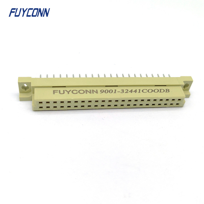 سری 9001 DIN41612 رابط PCB عمودی 2 ردیف زنانه 2 * 22 پین 44 پین