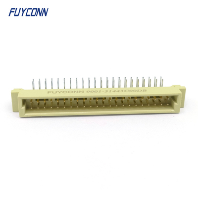 44Pin DIN41612 رابط PCB زاویه راست 2 ردیف مرد 2 * 22pin 44P 9001 سری