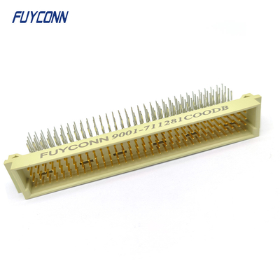 128Pin 41612 کانکتور مرد PCB زاویه راست 4 ردیف 4 * 32pin128P
