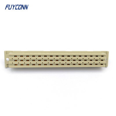 48Pin قدرت DIN41612 کانکتور PCB مستقیم زنانه 3 * 16pin 5.08mm Pitch